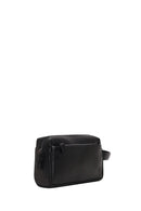 Erkek Siyah Deri Mini El Çantası | Derimod