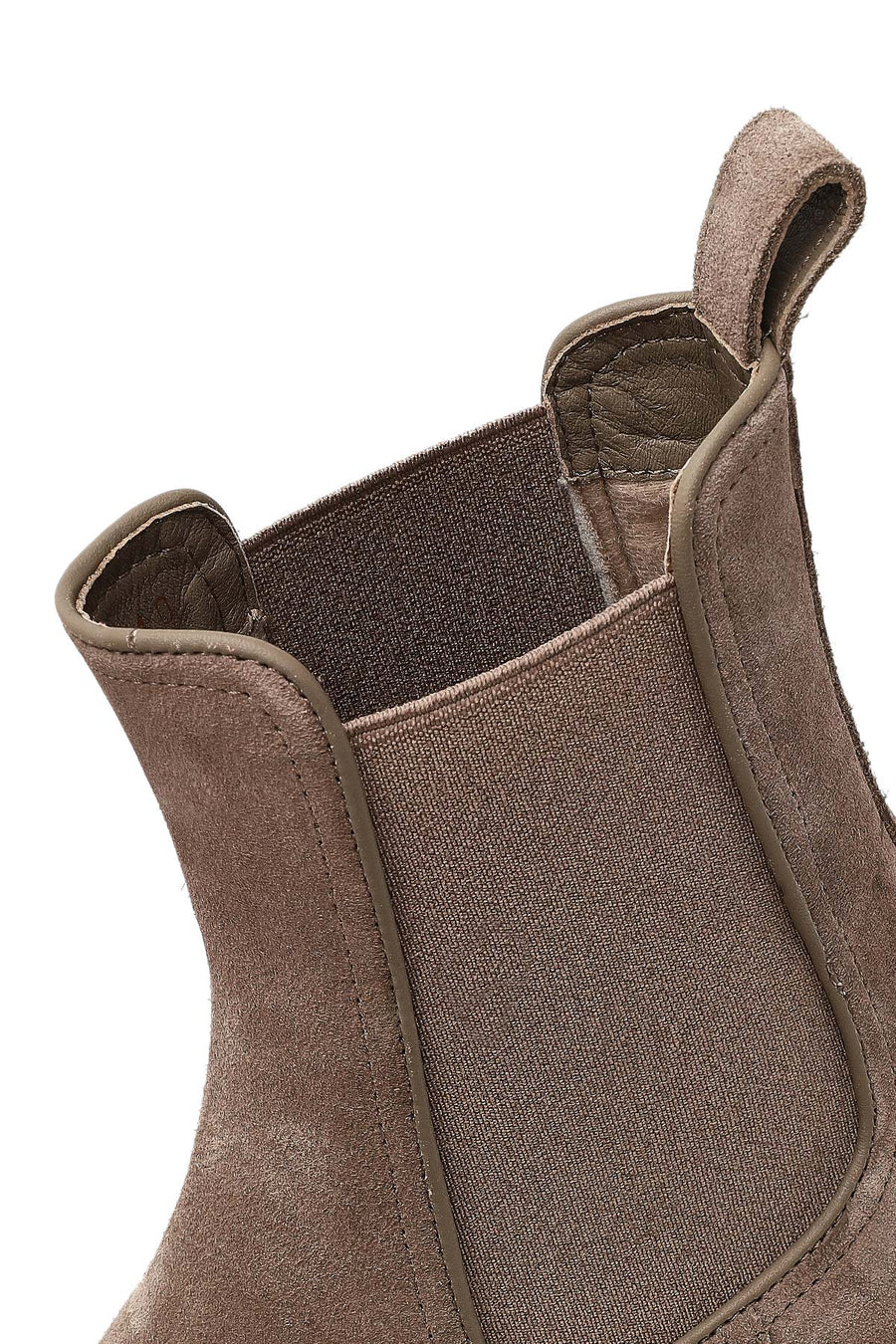 Kadın Vizon Süet Deri Chelsea Bot