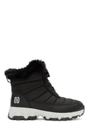 Derimod Dry Woman Black Lace-Up Thick-Soled Outdoor Boots | Derimod