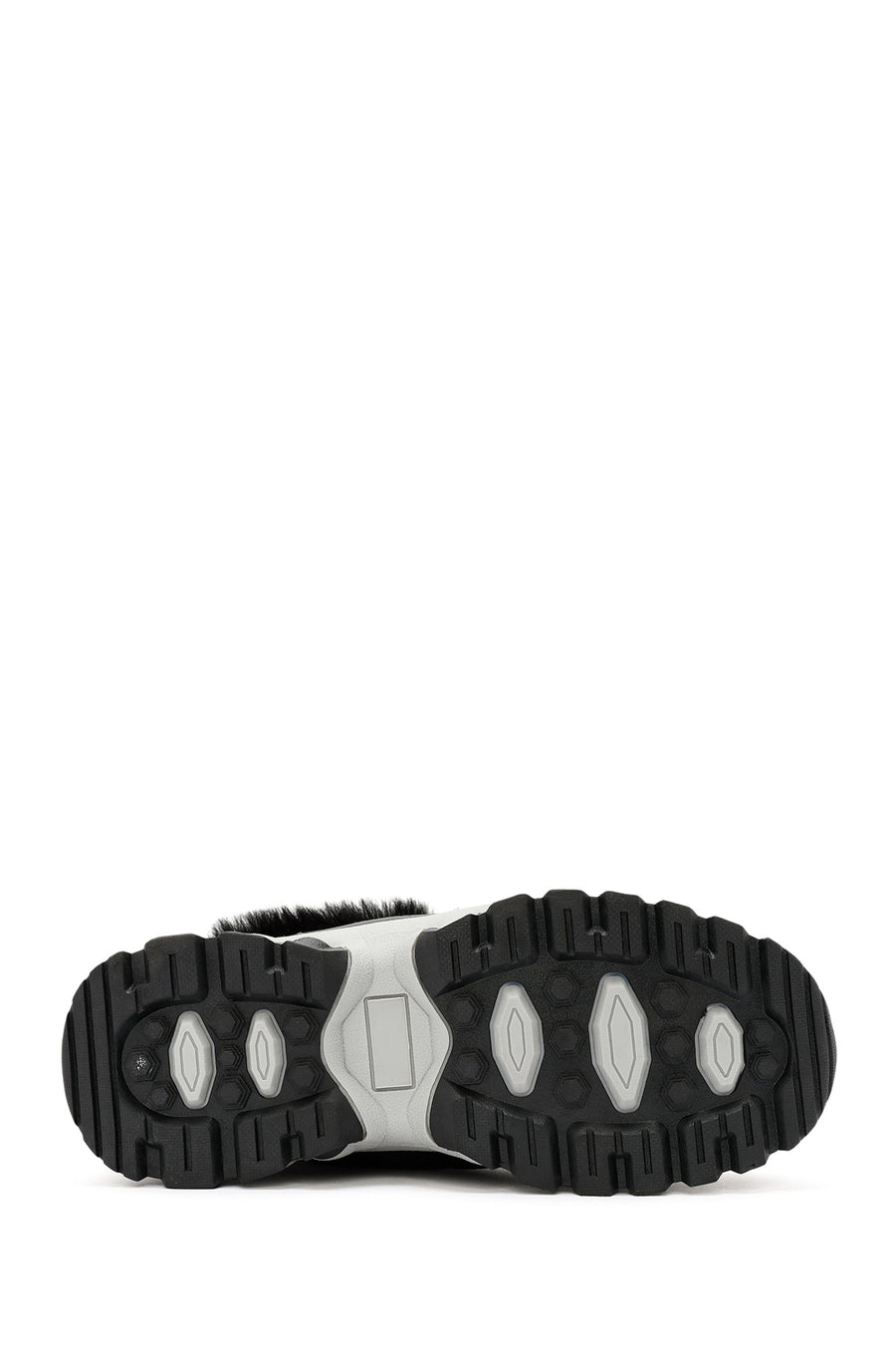 Derimod Dry Woman Black Lace-Up Thick-Soled Outdoor Boots