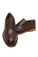Men's Brown Lace Up Leather Casual Shoes | Derimod
