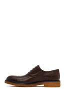 Men's Brown Lace Up Leather Casual Shoes | Derimod