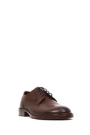 Men's Brown Lace-Up Leather Casual Shoes | Derimod