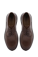 Men's Brown Lace-Up Leather Casual Shoes | Derimod