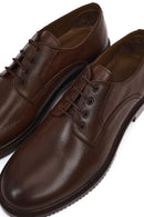 Men's Brown Lace-Up Leather Casual Shoes | Derimod