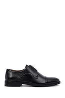 Men's Black Lace-Up Leather Classic Shoes | Derimod