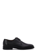 Men's Black Lace-Up Leather Classic Shoes | Derimod