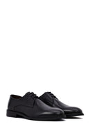 Men's Black Lace-Up Leather Classic Shoes | Derimod