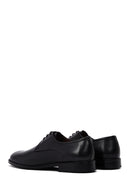 Men's Black Lace-Up Leather Classic Shoes | Derimod