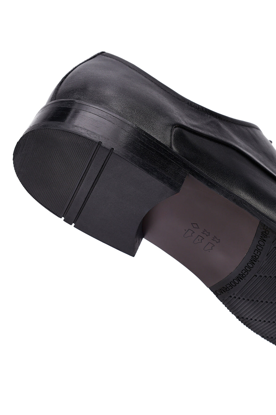 Men's Black Lace-Up Leather Classic Shoes
