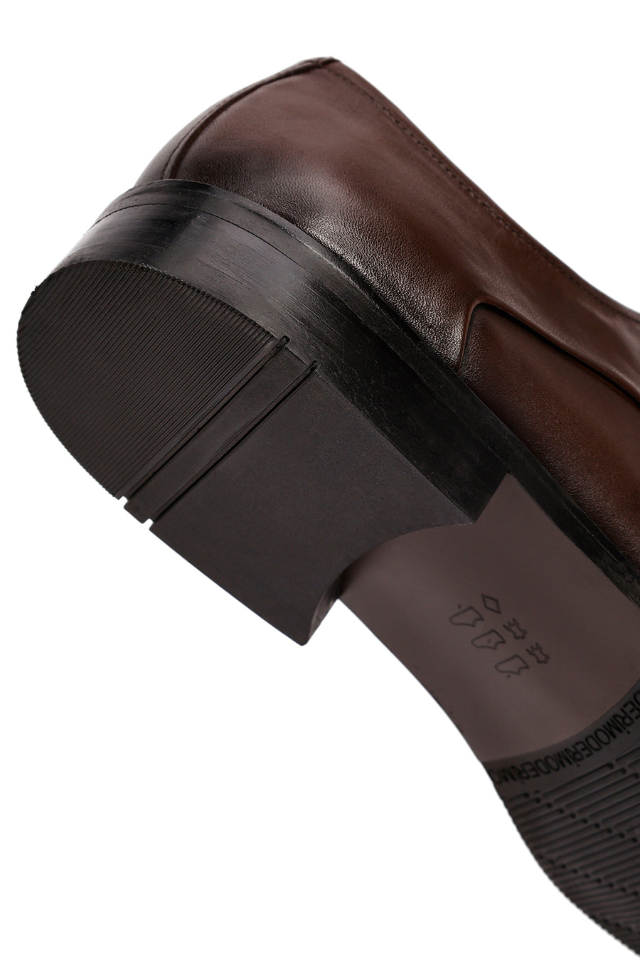 Men's Brown Lace-Up Leather Classic Shoe