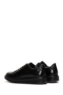 Men's Black Lace Up Leather Sneakers | Derimod