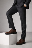 Men's Brown Lace-Up Leather Casual Shoes | Derimod