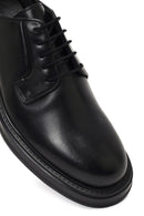 Men's Black Lace-Up Leather Casual Shoes | Derimod