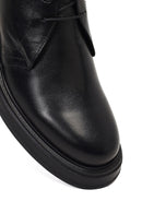 Men's Black Lace-Up Leather Casual Boot | Derimod