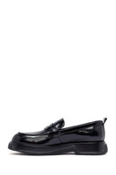 Male Black Leather Loafer | Derimod