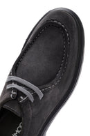 Men's Gray Lace-Up Suede Leather Casual Shoes | Derimod