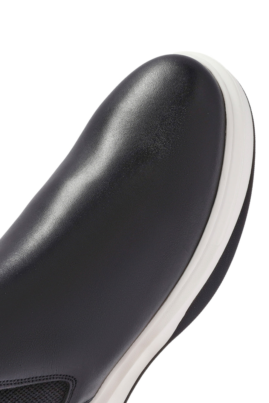 Male Black Leather Chelsea Boots