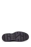 Men's Brown Lace-Up Thick-Soled Suede Leather Casual Shoes | Derimod