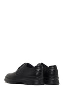 Men's Black Lace-Up Thick-Soled Leather Casual Shoe | Derimod