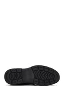 Men's Brown Lace-Up Thick-Soled Leather Casual Shoes | Derimod
