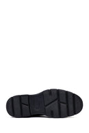 Male Black Leather Chelsea Boots | Derimod