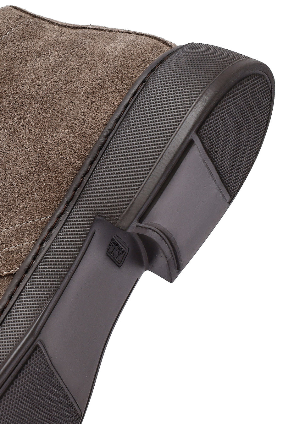 Men's Mink Lace-Up Suede Leather Boat