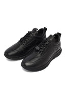 Men's Black Lace Up Leather Casual Shoes | Derimod