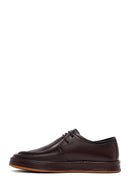 Men's Brown Lace Up Leather Casual Shoes | Derimod