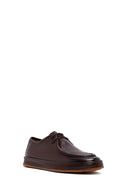 Men's Brown Lace Up Leather Casual Shoes | Derimod