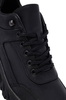 Men's Black Lace-Up Leather Casual Boots | Derimod