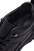 Men's Black Lace-Up Leather Casual Boots | Derimod