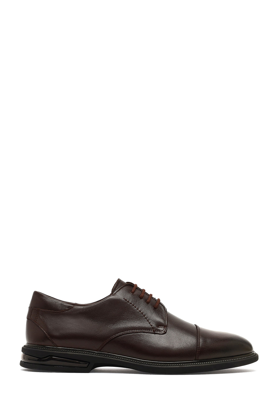 Men's Brown Lace-Up Leather Casual Shoes 25WFD671318 | Derimod