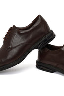 Men's Brown Lace-Up Leather Casual Shoes | Derimod