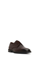 Men's Brown Lace-Up Leather Casual Shoes | Derimod