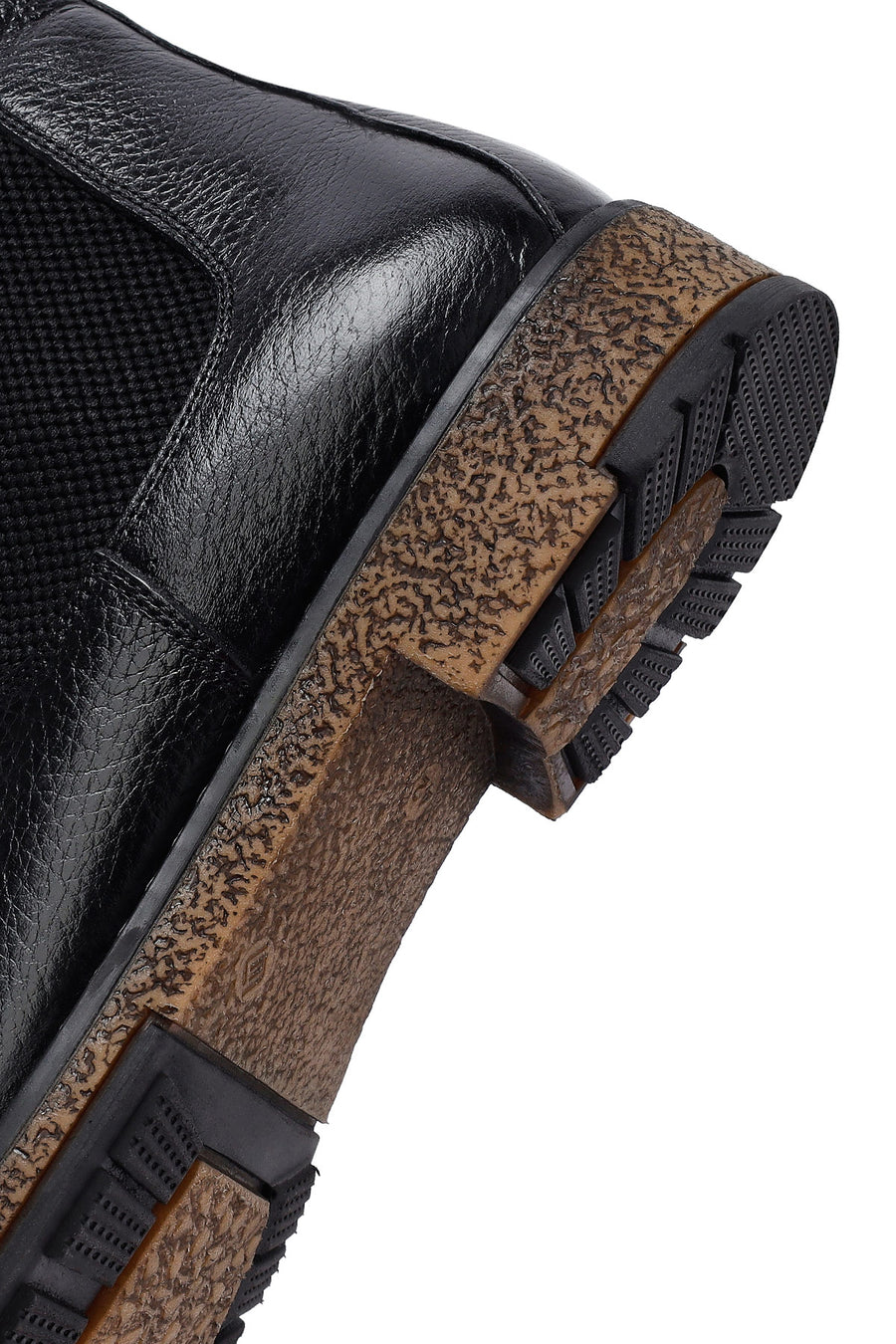 Male Black Leather Chelsea Boots