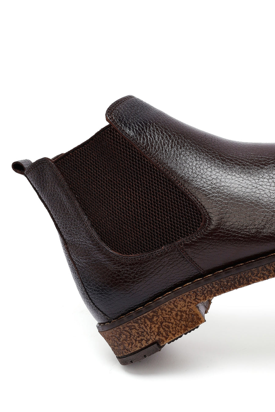 Male Brown Leather Chelsea Boots