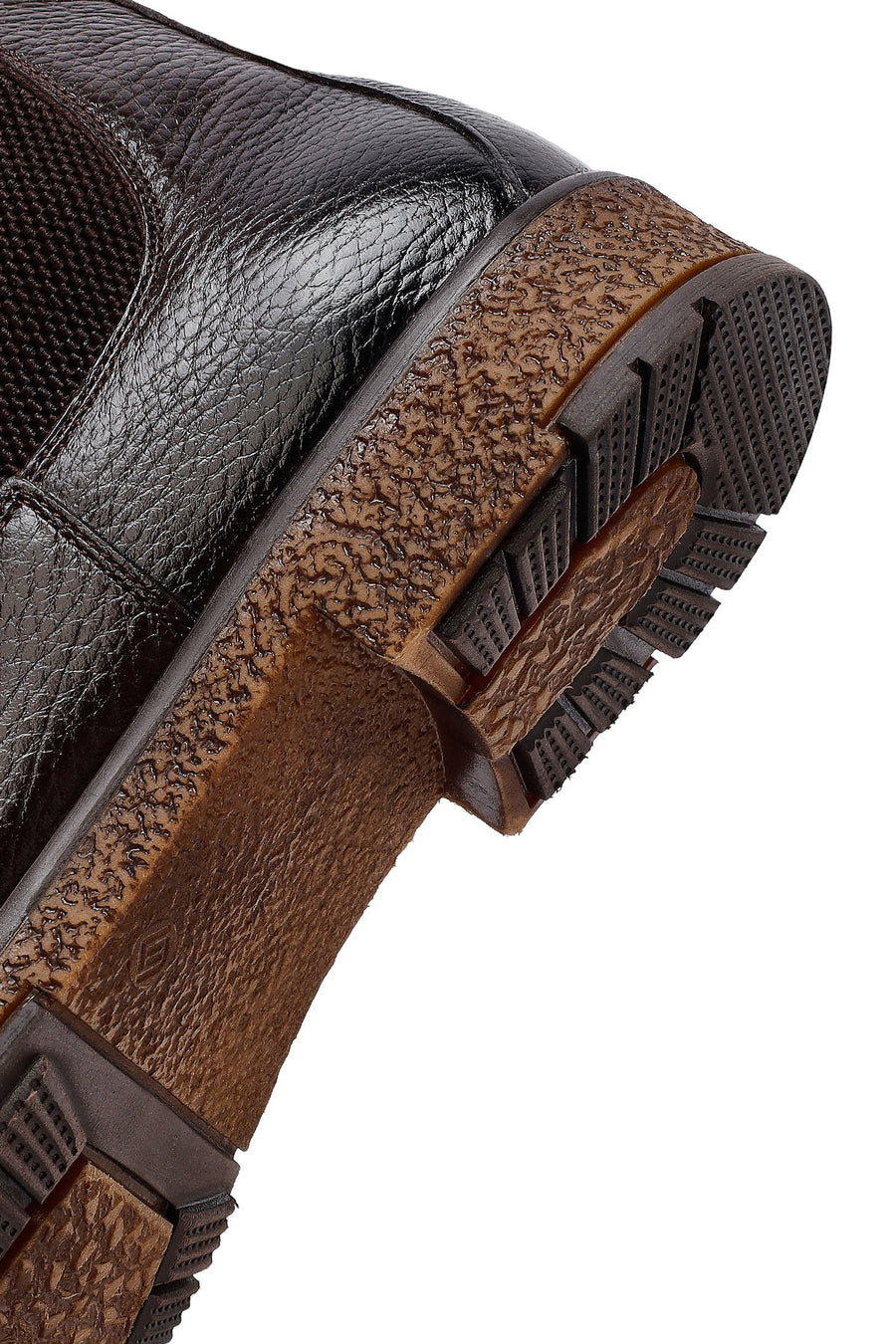 Male Brown Leather Chelsea Boots