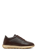 Men's Brown Lace-up Leather Casual Sneaker | Derimod