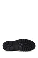 Men's Brown Lace-Up Thick Sole Leather Casual Boot | Derimod