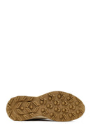 Men's Brown Lace-Up Thick-Soled Nubuck Leather Casual Sneaker | Derimod