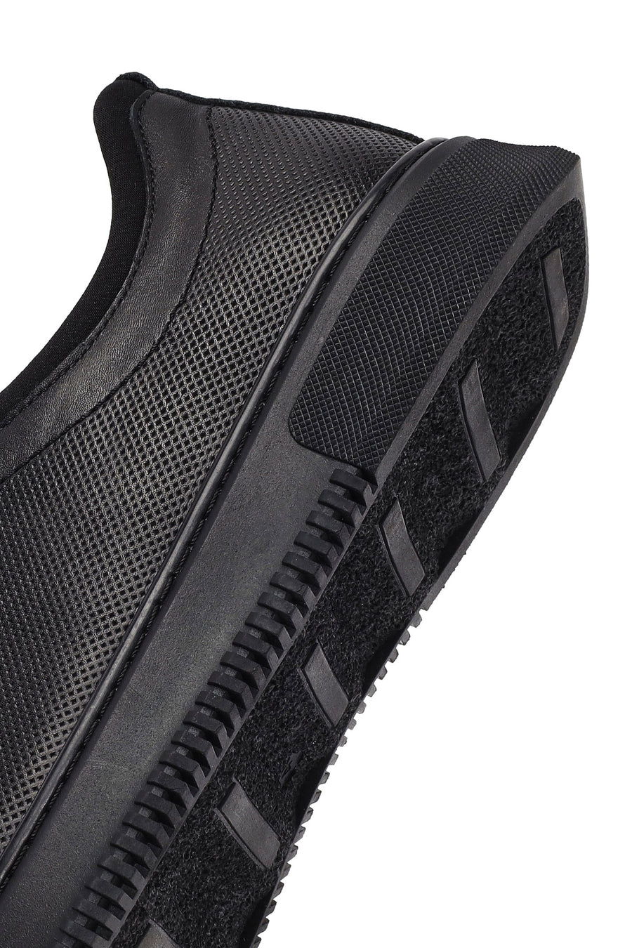Men's Black Lace-up Leather Casual Shoes