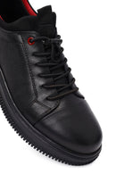 Men's Black Lace-up Leather Casual Shoes | Derimod
