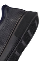 Men's Navy Blue Lace-Up Leather Casual Shoes | Derimod