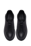 Men's Black Lace-up Leather Casual Shoes | Derimod