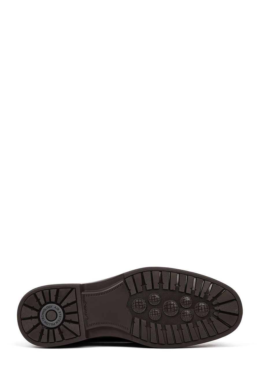 Men's Brown Lace-Up Leather Casual Shoes