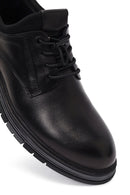 Men's Black Lace Up Leather Casual Shoes | Derimod