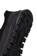 Men's Black Lace-up Nubuck Leather Casual Shoes | Derimod
