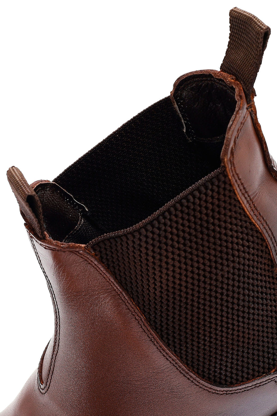 Male Tan Leather Chelsea Boots