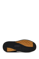 Men's Brown Lace-Up Thick-Soled Leather Sneaker | Derimod